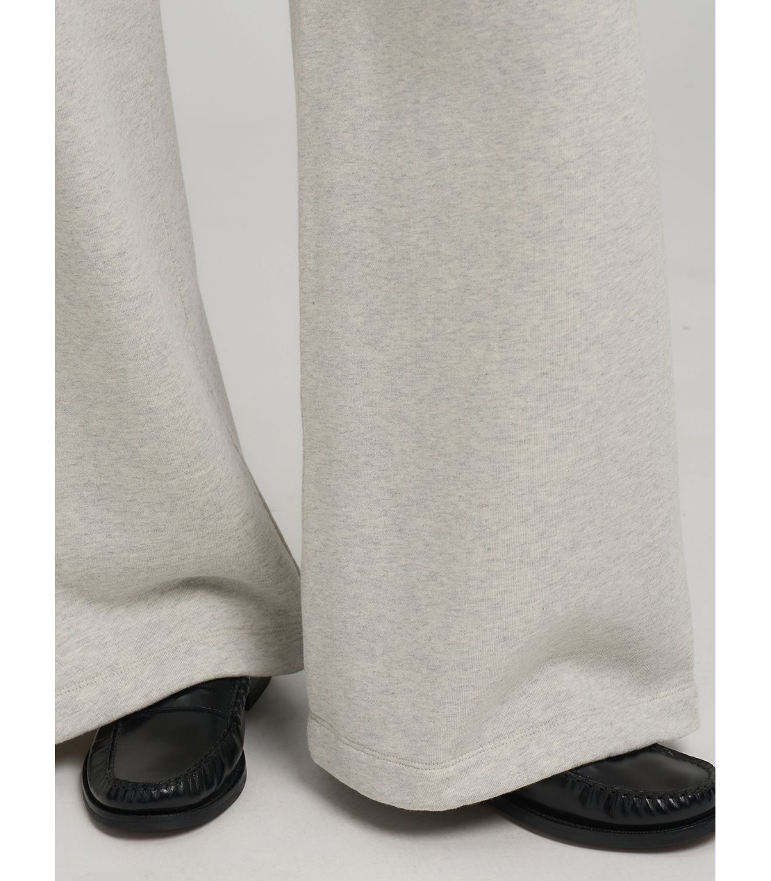 ワイドレッグスポーツパンツ（セットアップ） 詳細画像 ライトグレーメランジ 7